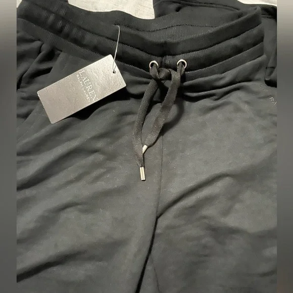 - New - Ralph Lauren cropped wide-leg sweatpants - Picture 3 of 7